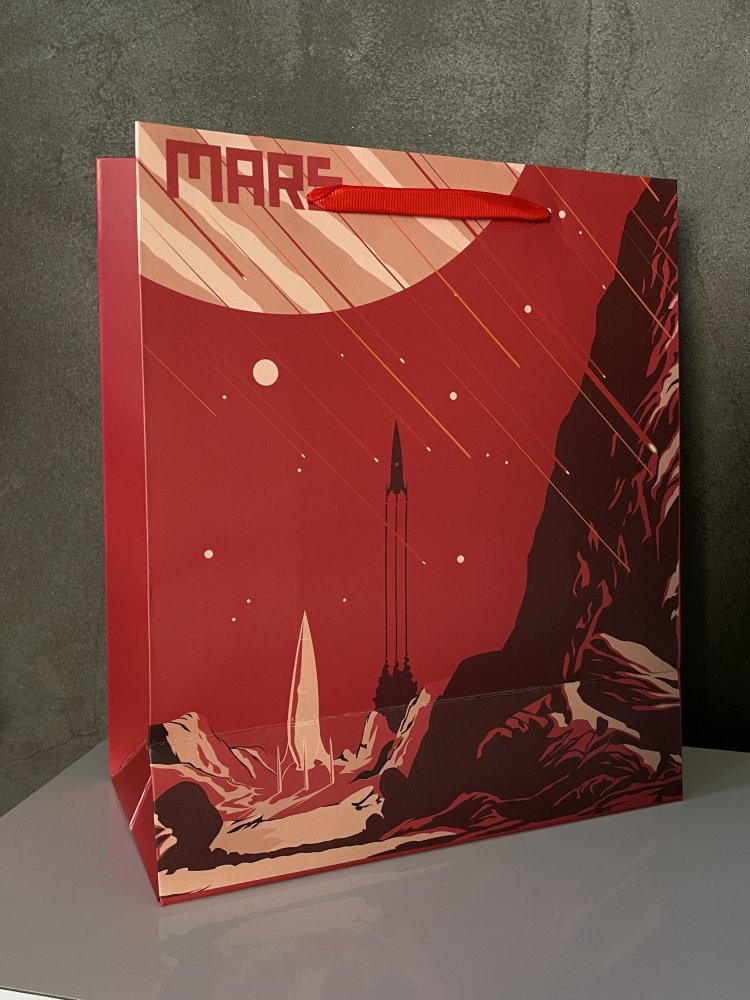 Пакет ламинированный вертикальный «Mars», ML 23 × 27 × 11,5 см 72451066\17
