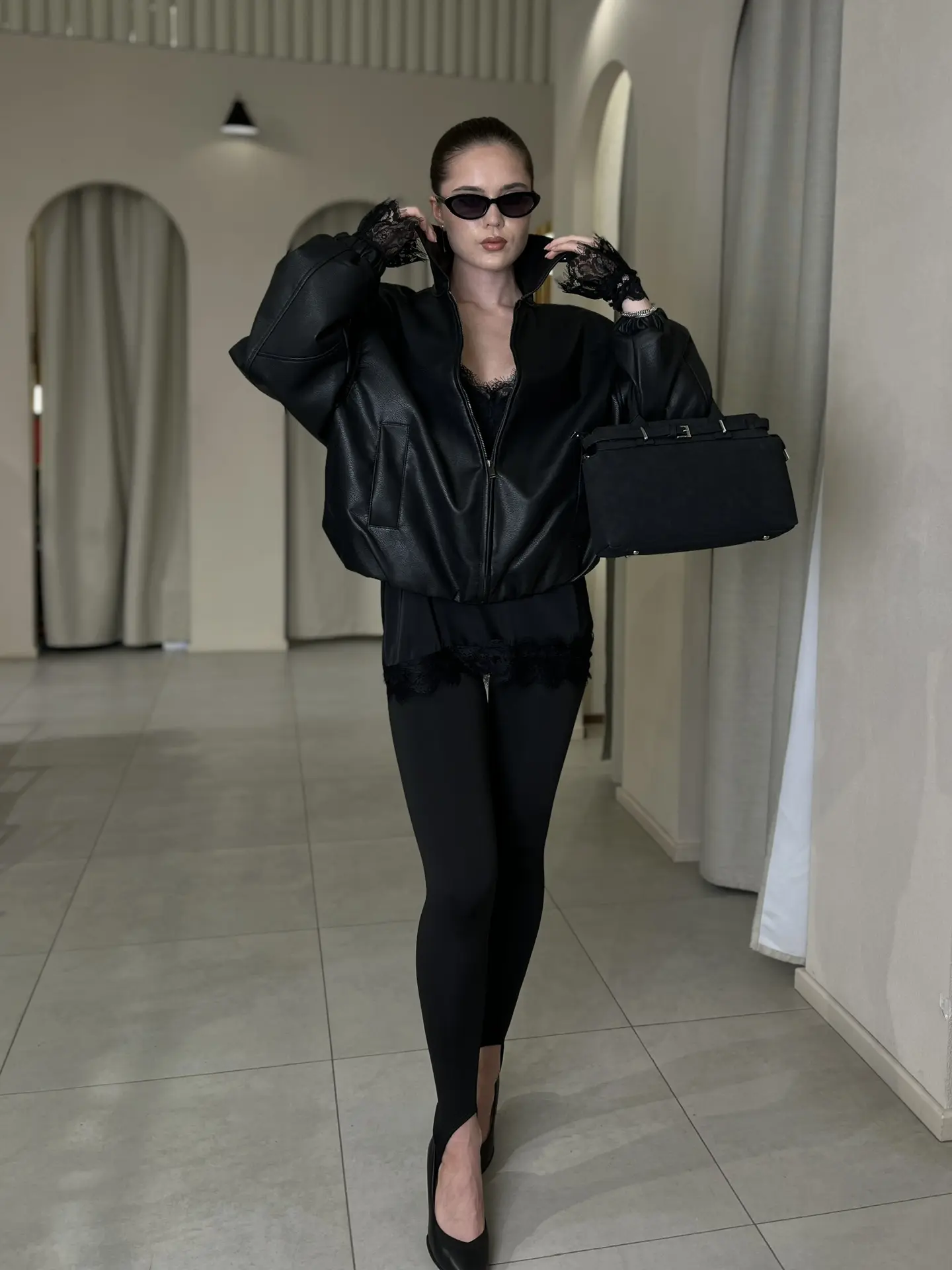 гламурный урбанизм в монохроме