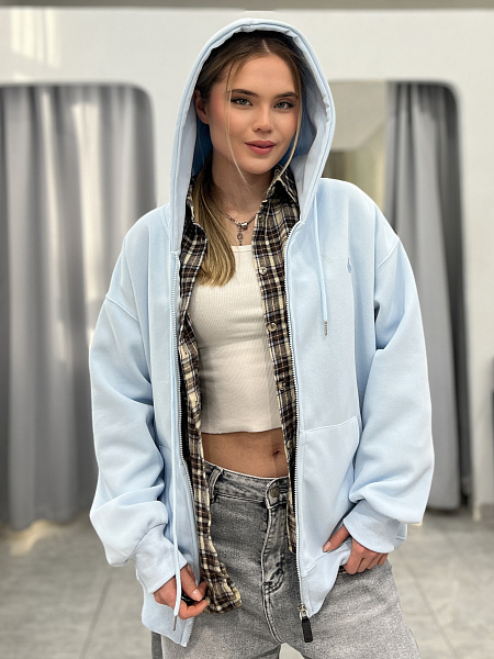 Толстовка на молнии 72461837\474