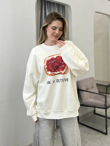 Свитшот с принтом (Корея) 72462131\751