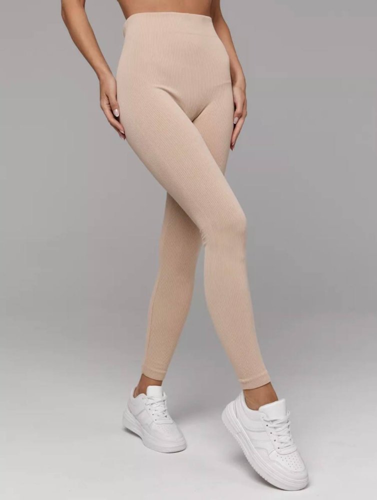 Леггинсы в рубчик на меху 72461165\19