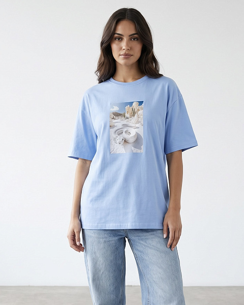 Футболка с принтом SHOPDAANNA 72463391\20