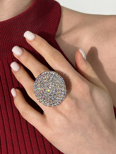Кольцо со стразами 72459813\448