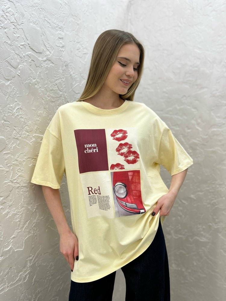 Футболка с принтом 72461912\37