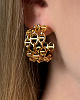 Серьги   (гипоаллергенный сплав) 72445807\718