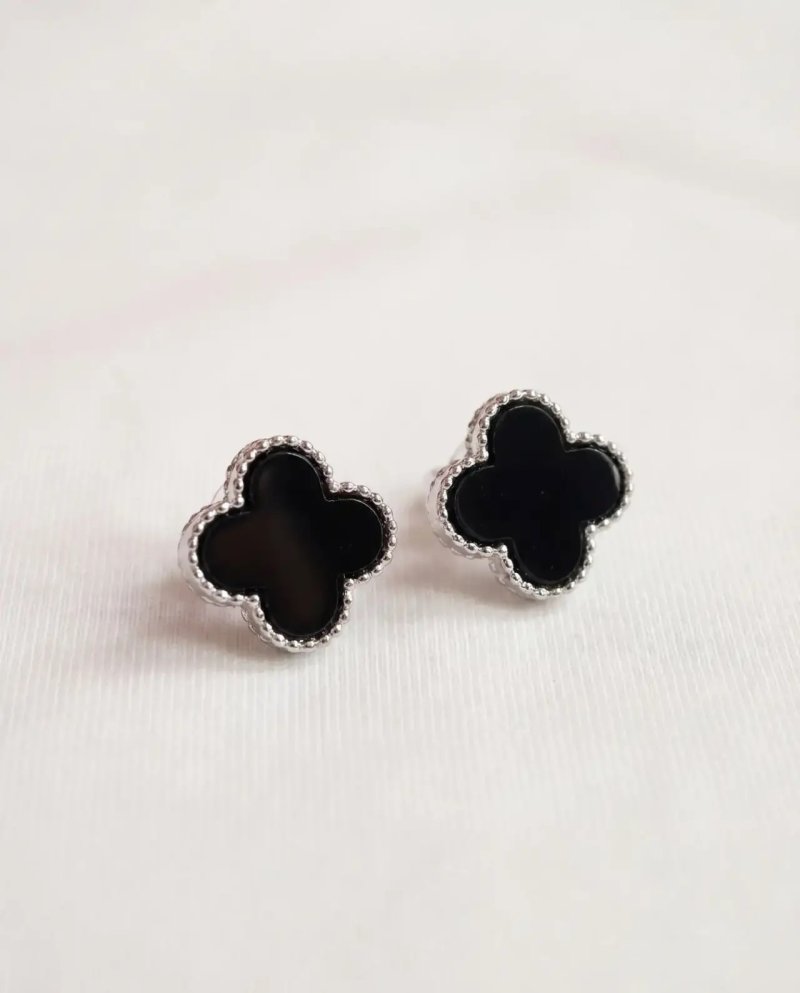 Серьги клевер 72462279\882