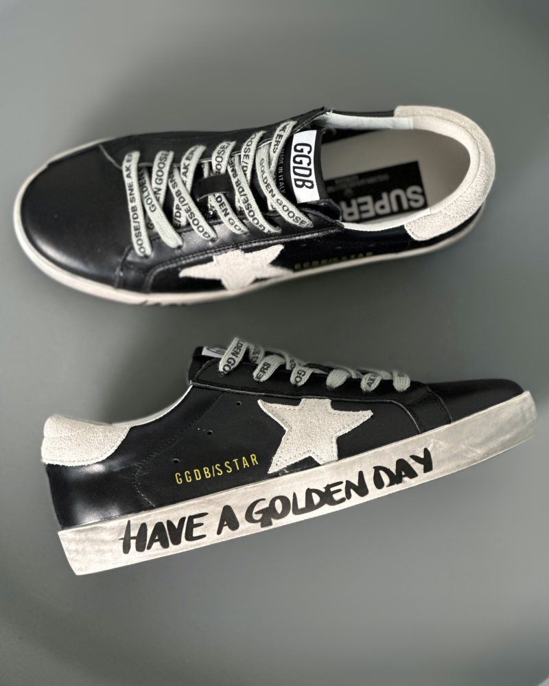 Кеды  Golden Goose LUX (натуральная кожа) 72439300\15