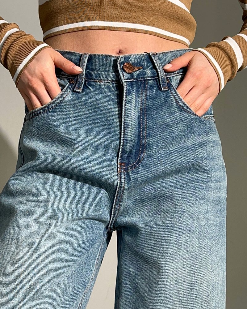 Джинсы прямого кроя  (хлопок) 72450601\20