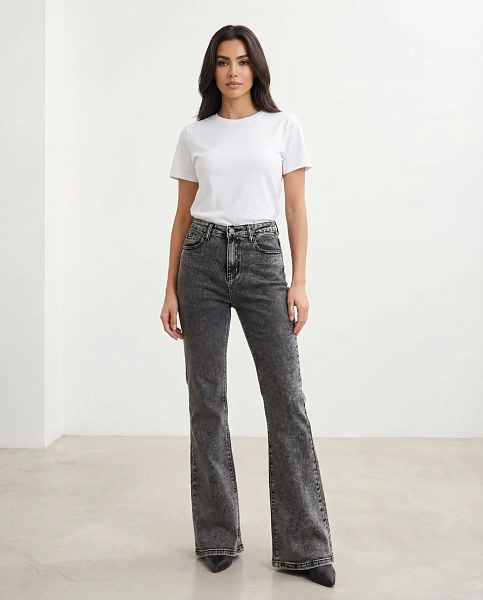 Джинсы клёш 72460174\10