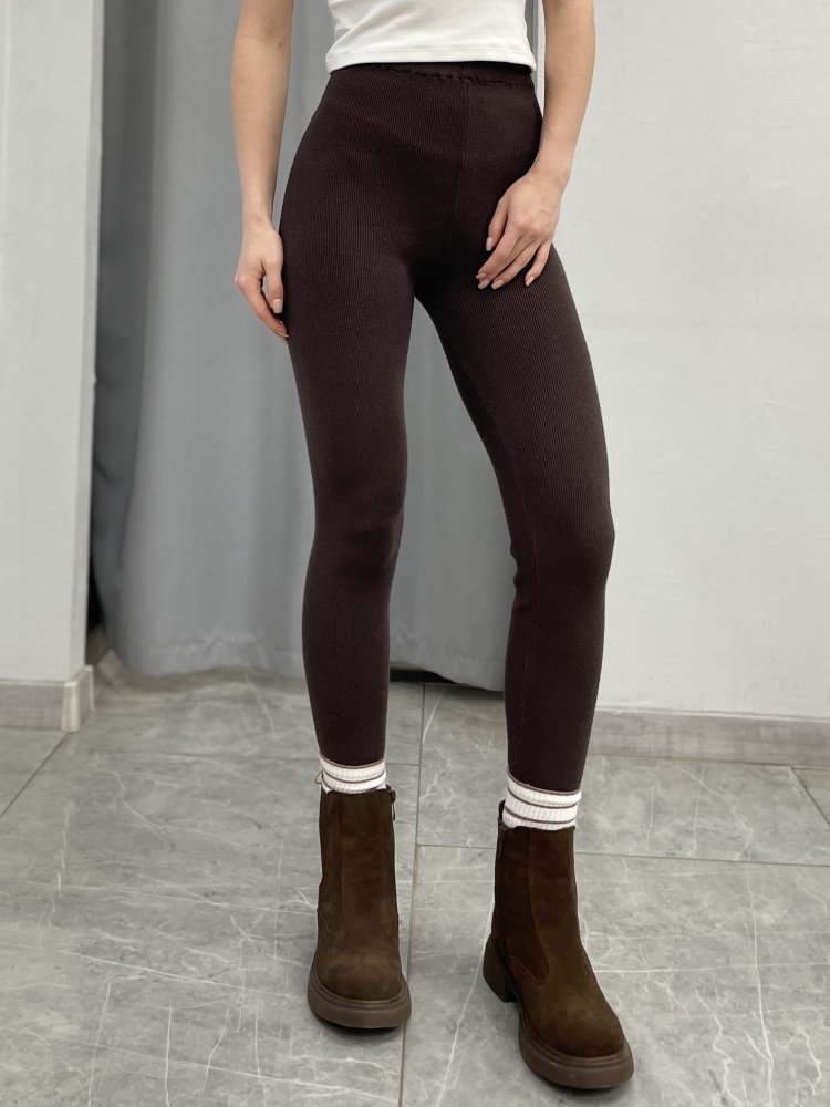 Леггинсы кашемир утепленные флисом 72460801\323