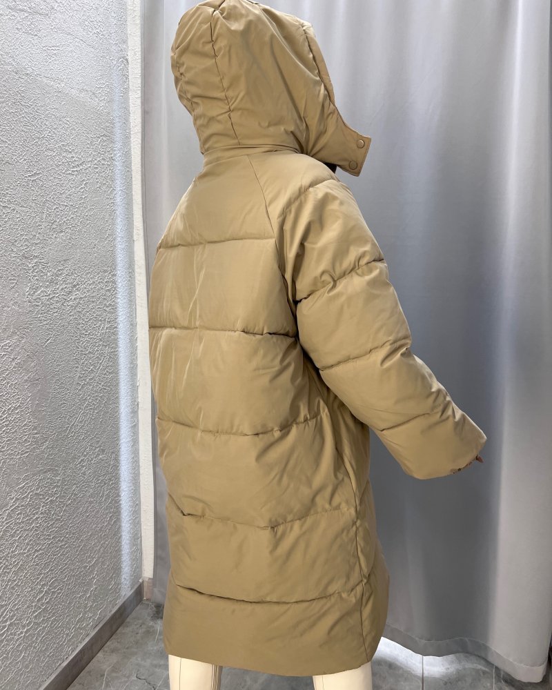Куртка удлиненная с капюшоном (зима) 72429602\88