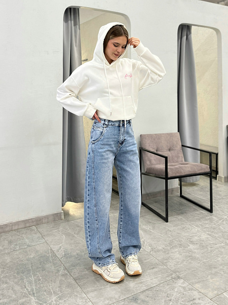 Джинсы багги 72462447\20