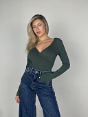 Лонгслив на запах SHOPDAANNA  72458412\716