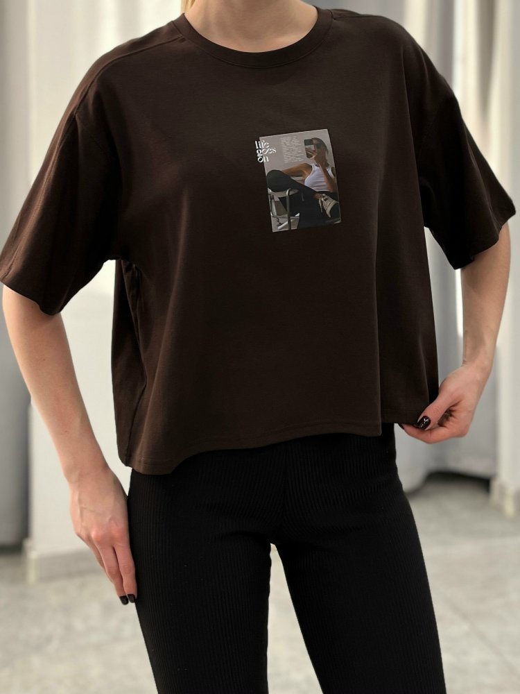 Футболка с принтом 72461883\1013