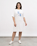 Платье - футболка с принтом SHOPDAANNA 72463571\751