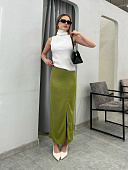 Юбка макси с разрезом 72462404\482