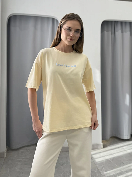 Футболка с принтом 72462703\1007