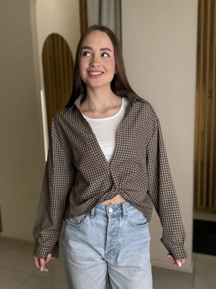 Рубашка с топом 72461895\1013