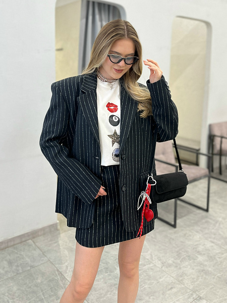 Костюм с юбкой 72460299\15