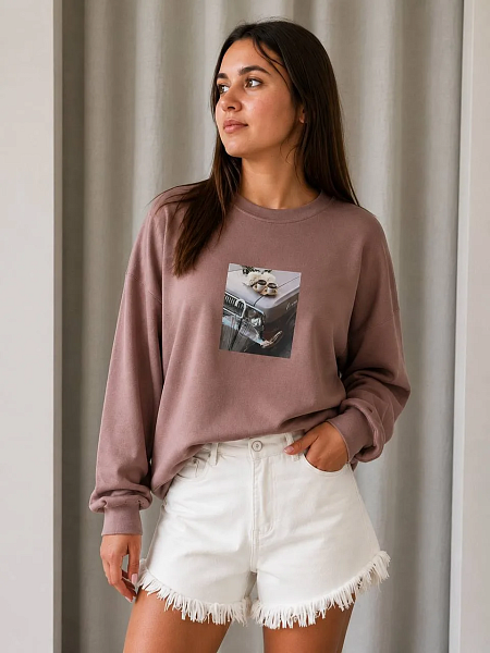 Свитшот с принтом SHOPDAANNA 72463076\41