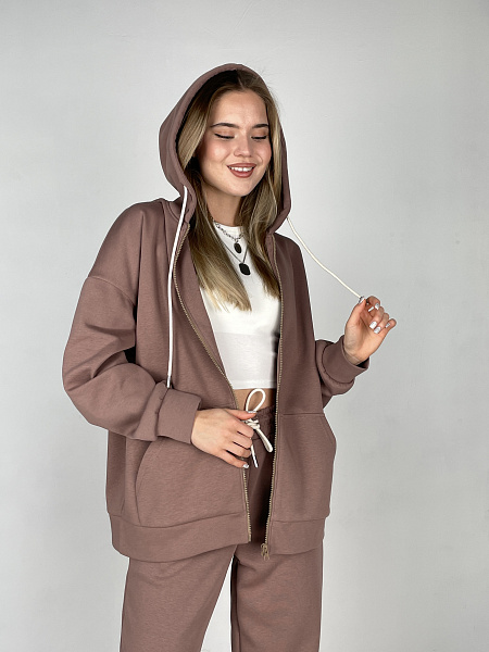 Толстовка на молнии SHOPDAANNA 72453375\323