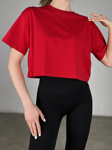 Футболка укороченная SHOPDAANNA 72459682\17