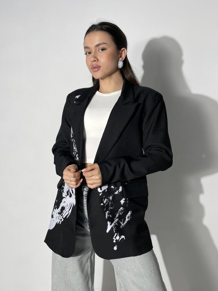 Жакет с принтом 7244583 86\15