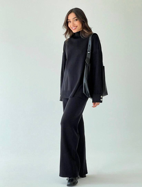 Костюм трикотажный с брюками прямого кроя 72461065\15