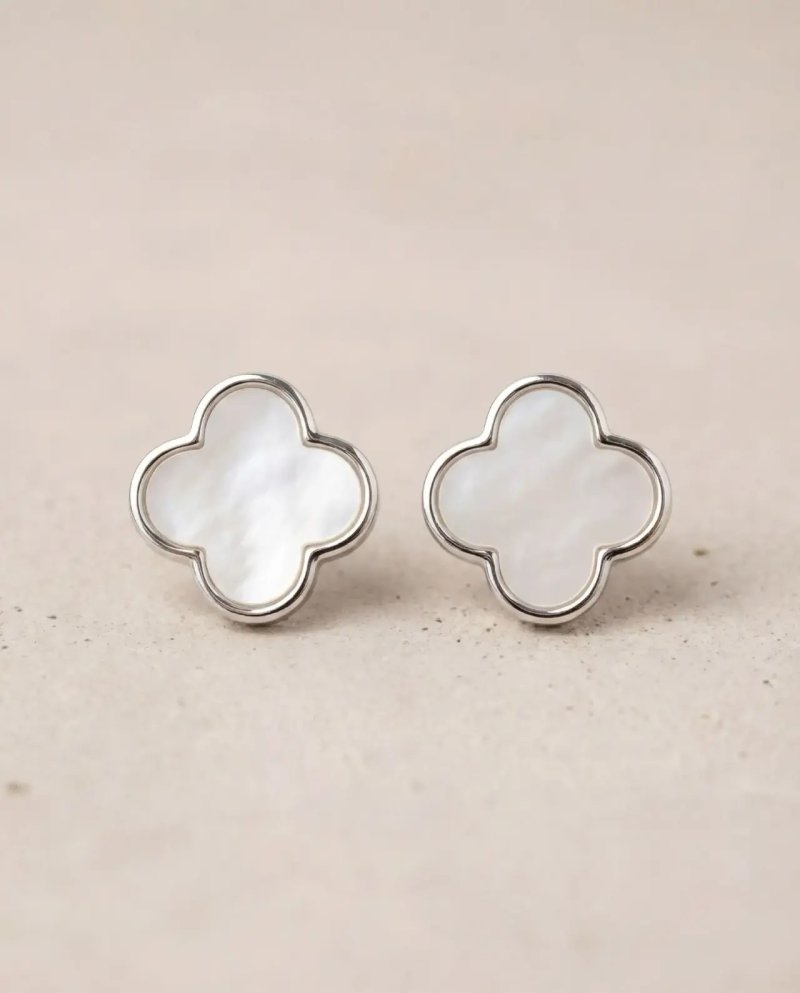 Серьги клевер 72462279\878