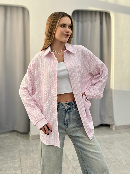 Рубашка в полоску 72461892\447