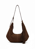Сумка - хобо (искусственная замша) 72460918\1013