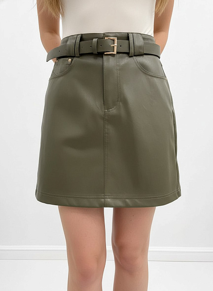 Юбка (искусственная кожа) 72461248\709