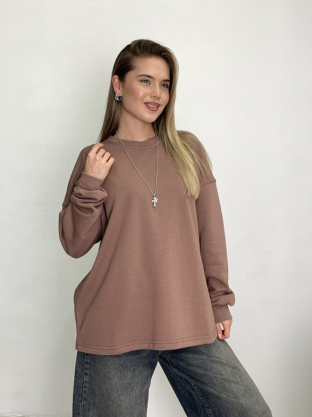 Свитшот oversizе SHOPDAANNA (футер 3-х нитка) 72453461\41