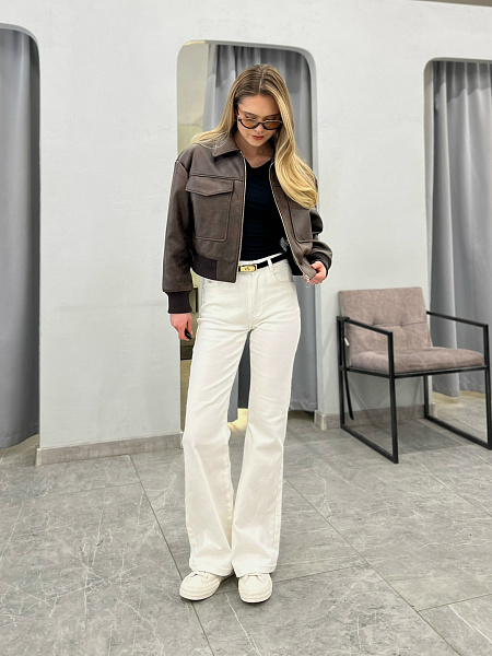 Джинсы клёш 72462483\25