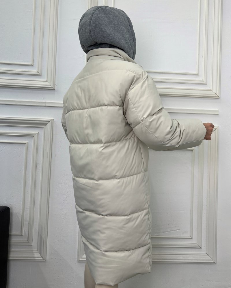 Куртка удлиненная с капюшоном (зима) 72431371\751