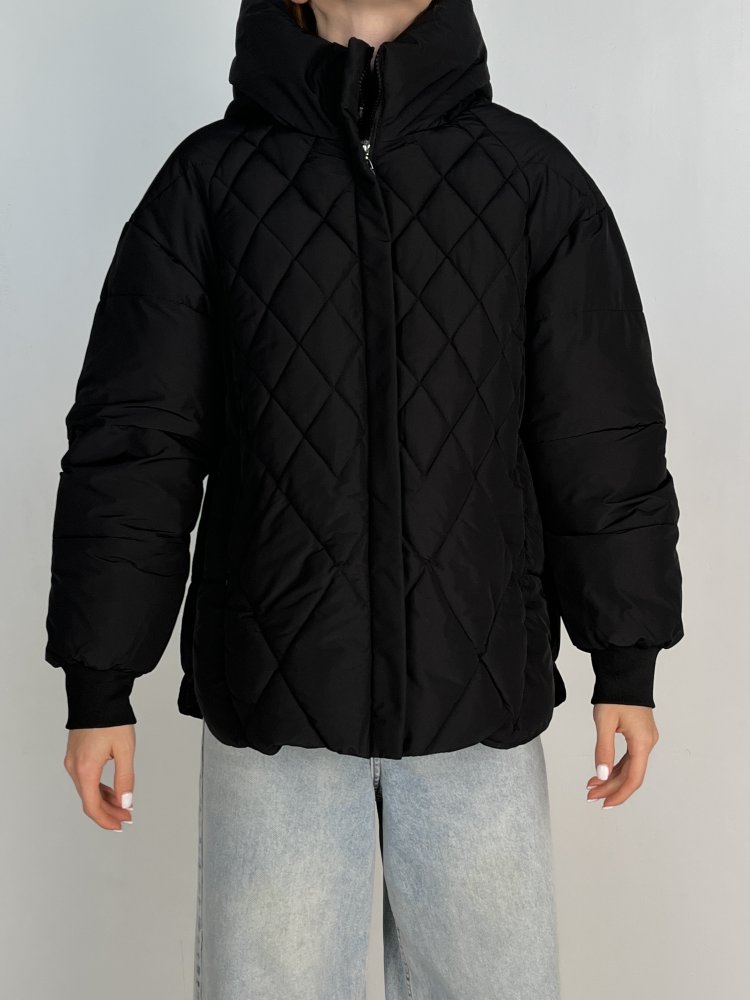 Куртка стеганая с капюшоном (демисезонная) 72455330\15