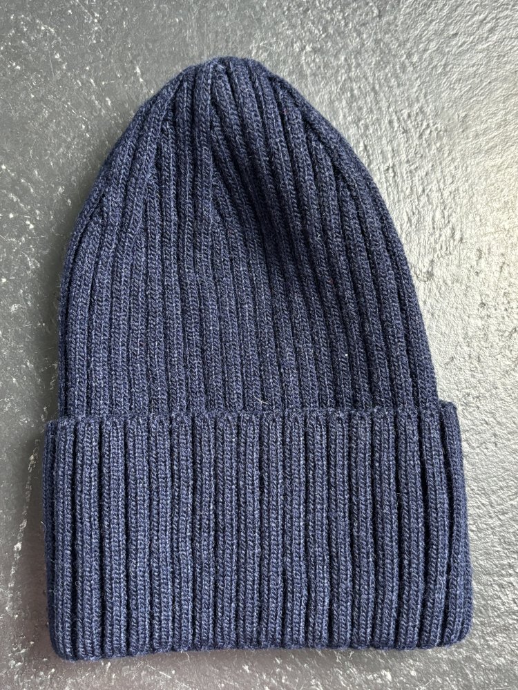 Шапка бини с отворотом (демисезонная) 72449963\13