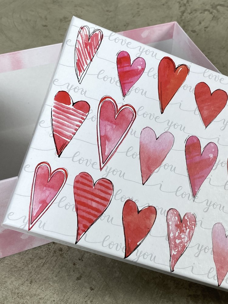 Подарочная коробка "I love you" 24 × 15,5 × 9,5 см 72451514\731