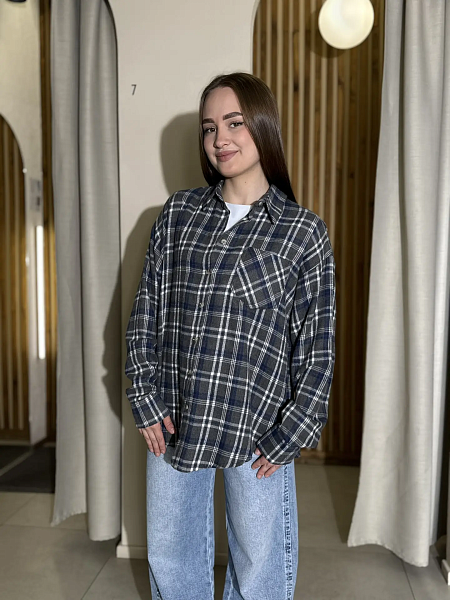 Рубашка SHOPDAANNA в клетку 72459019\1008