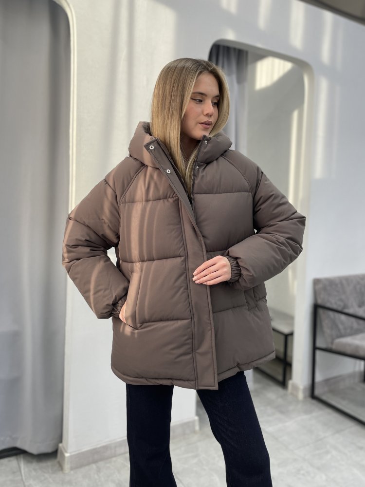 Куртка с капюшоном (зима) 72460844\1013