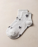 Носки с сердечками короткие 72462521\10