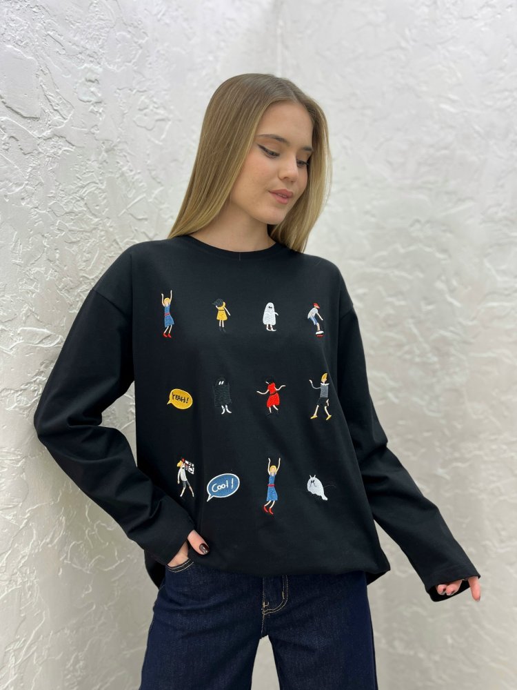 Лонгслив oversize 72462045\15