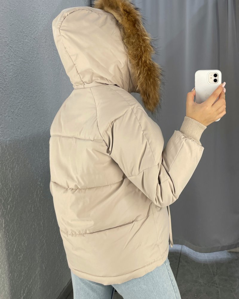 Куртка с капюшоном (зима) 72430212\19