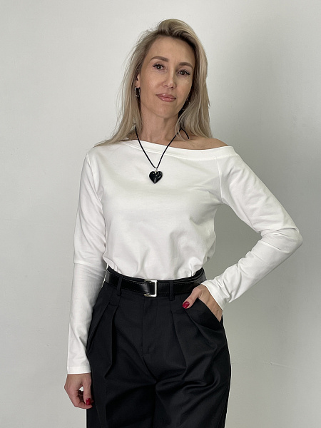 Лонгслив SHOPDAANNA на одно плечо 72456715\751