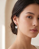 Серьги (Гипоаллергенный сплав) 72463785\448