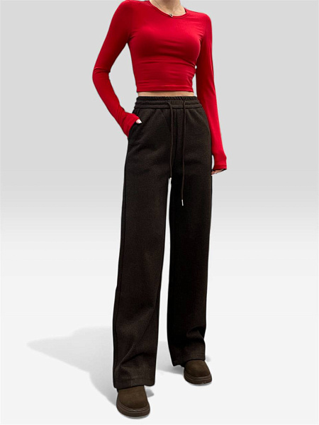 Брюки прямые утепленные 72461106\1031