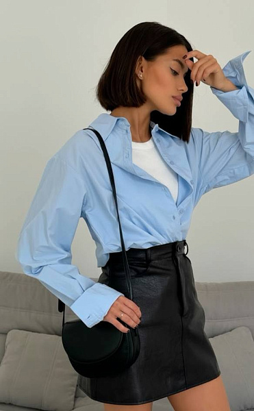 Юбка (искусственная кожа) 72460564\15