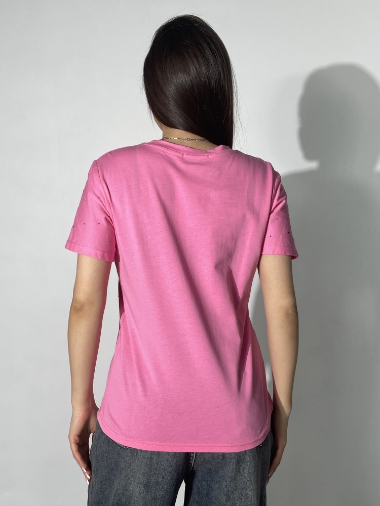 Футболка со стразами 72458467\482