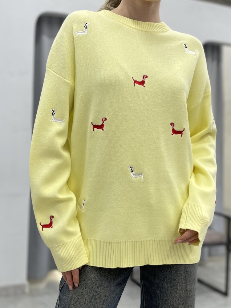 Джемпер с принтом 72460972\1040