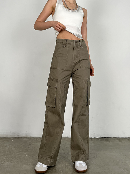 Брюки с накладными карманами 72459650\434